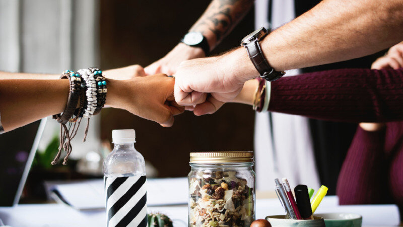 men shaking hands