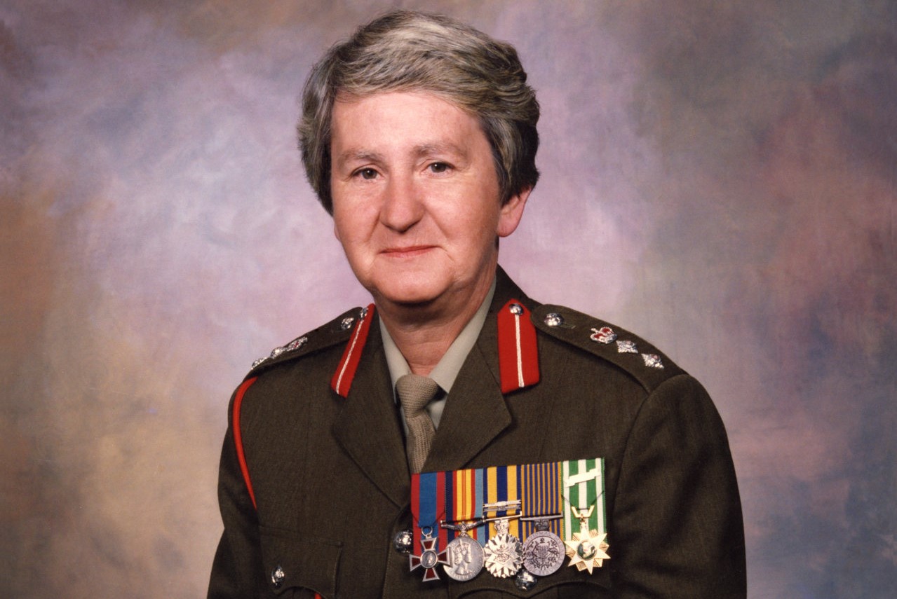 Jan McCarthy with medals