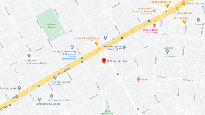 Image of google maps location