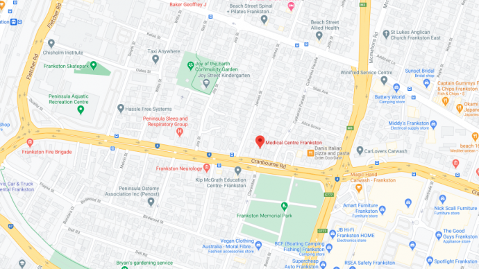 Image of google maps location