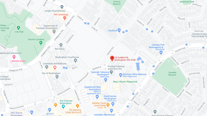 Image of google maps location