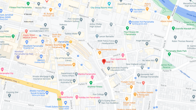 Image of google maps location