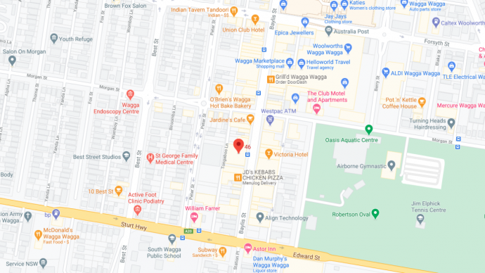 Image of google maps location