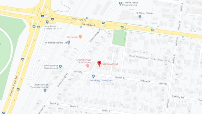 greensborough map